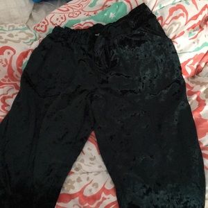Velvet pants